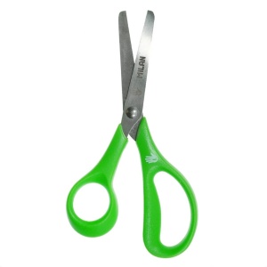 Foarfeca scolara stangaci maner verde 14,5cm Milan 1439620