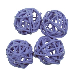 Glob ratan mov 3cm 4/set