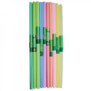 Hartie creponata 10 culori pastel/set 50x200cm Koh-I-Noor K9755-39