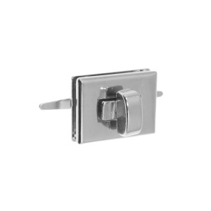 Inchizatoare metalica pentru geanta 3x2,3x2cm 2 piese argintiu