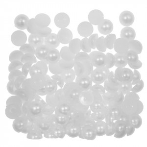 Jumatati perla plastic alba 8mm 20g