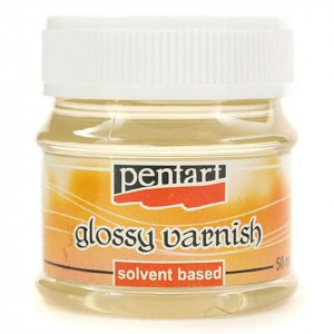 Lac lucios pe baza de solvent 50ml Pentart 2490
