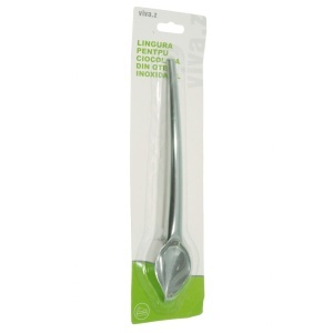 Lingura inox pentru ciocolata 19cm T05057