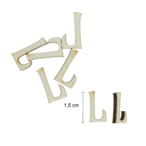 Litera placaj 1,5cm 5/set - Img 12