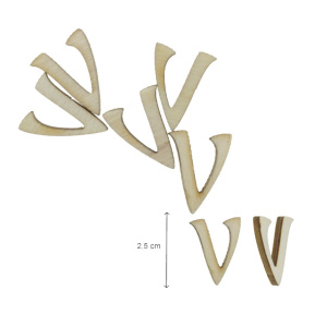Litera placaj 2,5cm 5/set - Img 22