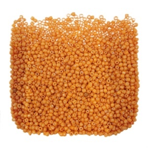 Margele nisip rotunde aramiu deschis lucios 2mm 60g