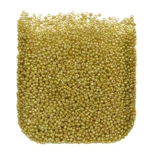 Margele nisip rotunde auriu calitatea I 2mm 60g
