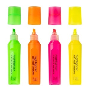 Marker evidentiator 4 culori/set 1-5mm Koh-I-Noor K7501-4BL - Img 2