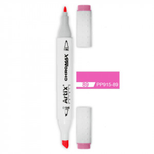 Marker pe baza de alcool cu 2 capete varf rotund si tesit 1mm/2-5mm Artix PP915 - Img 16