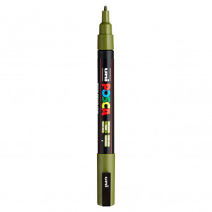 Marker vopsea pe baza de apa varf 0,9-1,3mm Uni Posca pc-3m - Img 16