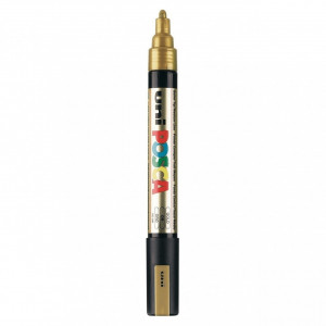 Marker vopsea pe baza de apa varf 1,8-2,5mm Uni Posca pc-5m - Img 6