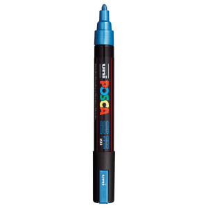 Marker vopsea pe baza de apa varf 1,8-2,5mm Uni Posca pc-5m - Img 16