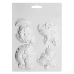 Matrita plastic arici si porc 7,5-8cm P0203153