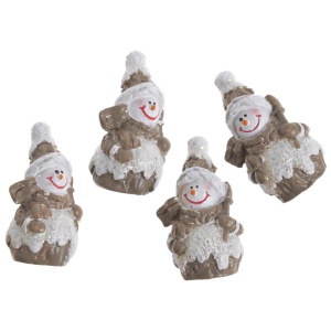 Miniatura om de zapada rasina 1,5x3,5cm 4/set Canea RD19B-0342