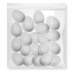 Ou polistiren 7,5cm 20/set Meyco 43061