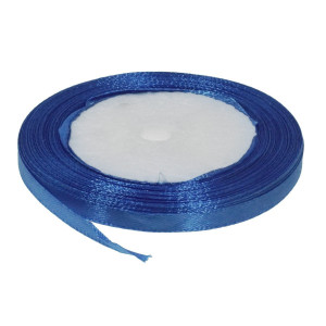 Panglica satinata albastra 6mm x 21m/rola