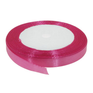 Panglica satinata fucsia deschis 10mm x 21m/rola