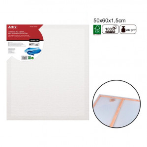 Panza pictura bumbac >50cm 280g pe sasiu de 1,5cm Artix PP98 - Img 5