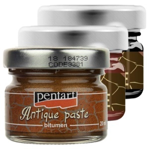 Pasta antica bitum 20ml Pentart