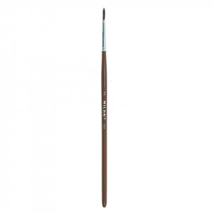 Pensula par ponei varf rotund Milan 101-2 80302