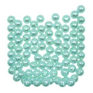 Perla plastic verde menta 8mm 20g