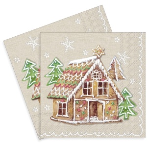 Servetel Valea din turta dulce 33x33cm 2/set L-1026660
