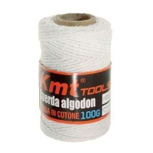 Sfoara bumbac alba 2mm 100g 2406274