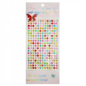 Stras adeziv multicolor 6mm 504/set