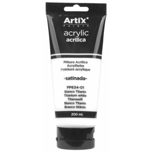 Vopsea acrilica 200ml Artix alb titan PP634-01