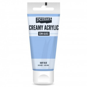 Vopsea acrilica Creamy semilucioasa 60ml Pentart - Img 4