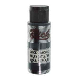 Vopsea acrilica mata 60ml Rich negru 084