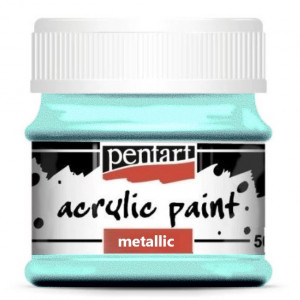 Vopsea acrilica metalizata 50ml Pentart - Img 16