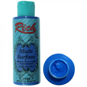 Vopsea acrilica multisuprafete mata 120ml Rich MLS-120 - Img 14