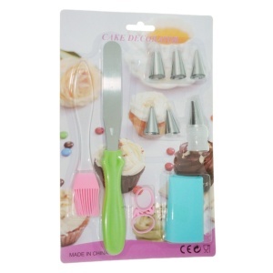 Accesorii cofetarie pensula cutit si pos cu 6 varfuri T070116
