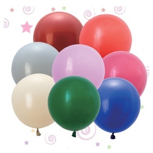 Balon culori diverse 25cm 20/set 085905 - Img 2