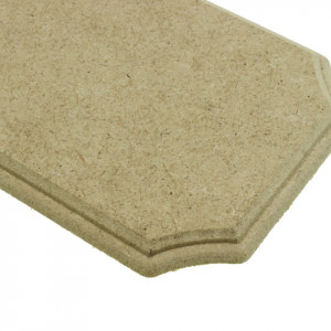 Blat mdf dreptunghiular cu colturi decupate 23x10,5x0,7cm ZP543 - Img 3