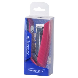 Capsator 24/6 - 26/6 pentru 25 coli Kangaro magenta Nowa-35/S