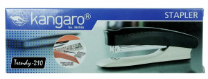 Capsator 24/6 pentru 25 coli Kangaro negru cu alb C310 - Img 2