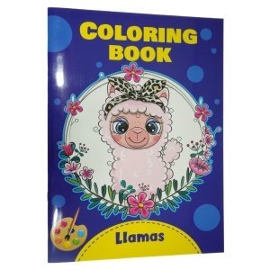 Carte de colorat 21x28,5cm ponei si unicorn 48 pagini