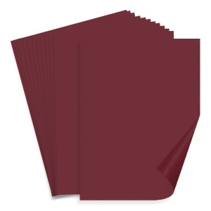Carton color bordo A4 160g 12/set Favini 302