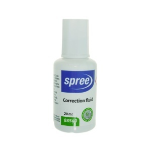 Corector fluid cu pensula 20ml Spree 88540