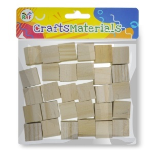 Cub lemn natur nefinisat 1,5x1,5x1,5cm 30/set A22-26