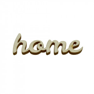 Cuvant placaj -home- 2x6cm