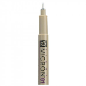 Fineliner Pigma Micron negru Sakura - Img 4