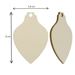 Glob placaj forma conica 8cm - Img 2