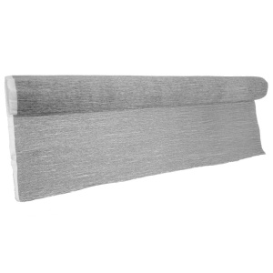 Hartie creponata floristica 50x200cm 80g/mp Colorarte argintiu H912