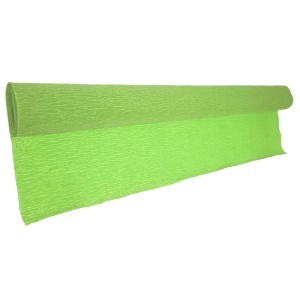 Hartie creponata floristica 50x250cm 56g/mp verde deschis A26-21