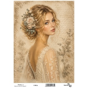 Hartie de orez Portret - 4 20x27,5cm