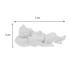 Inger rasina alba model-5 static 5,2x2x7cm DD68688 - Img 2