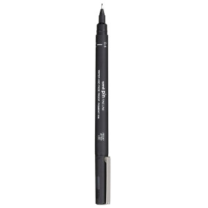 Liner negru pe baza de apa Uni PIN-200S - Img 6